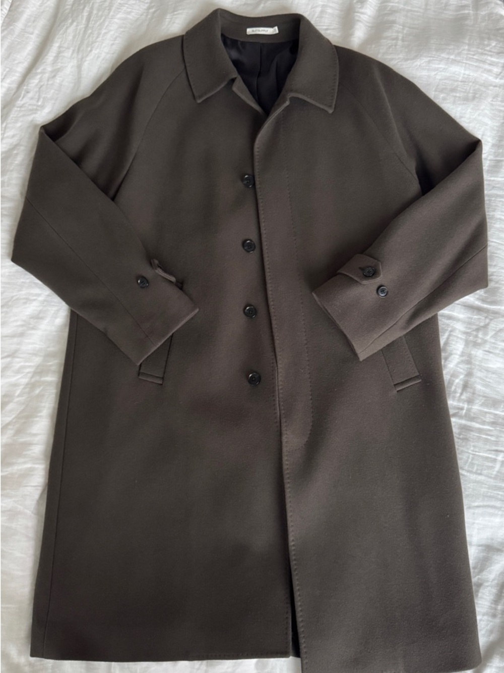 Suitsupply Wool Cashmere Trench Coat